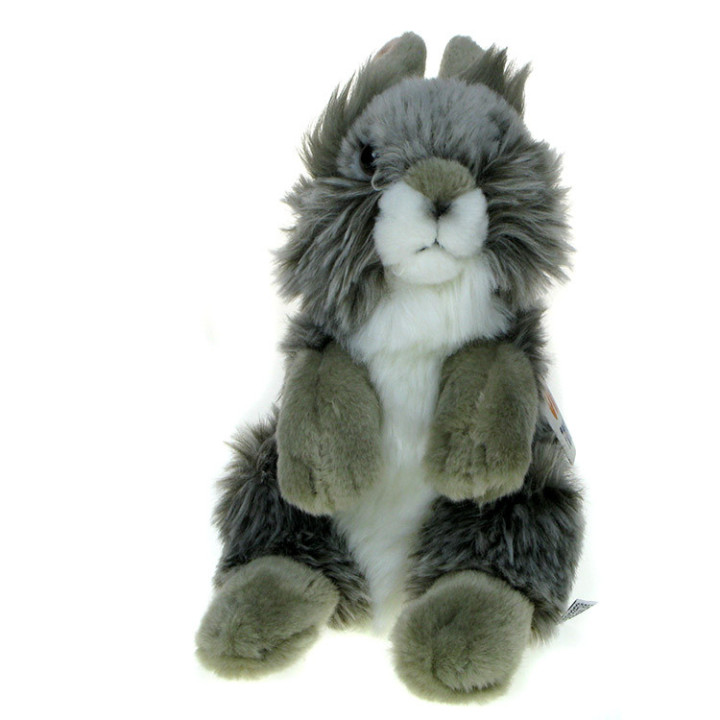 Maskotka Królik 20cm szary
