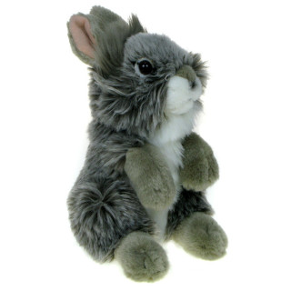 Maskotka Królik 20cm szary