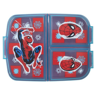 Śniadaniówka trzykomorowa - Spider-Man