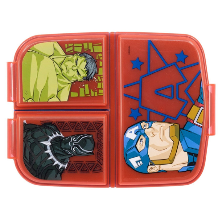 Śniadaniówka trzykomorowa - Marvel Avengers (41205)