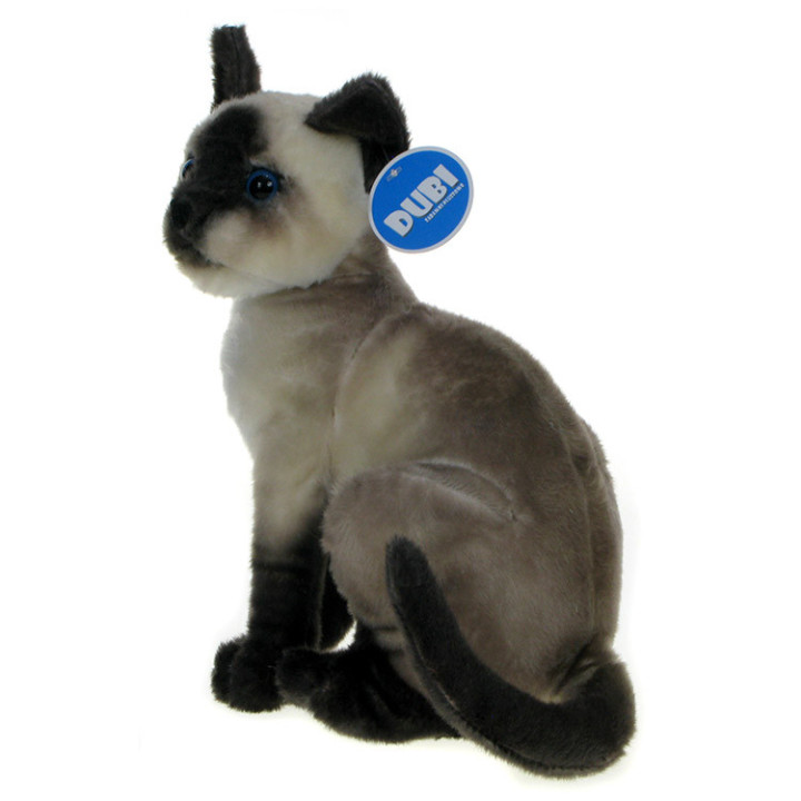 Maskotka Kotek Syjamski siedzący 27cm