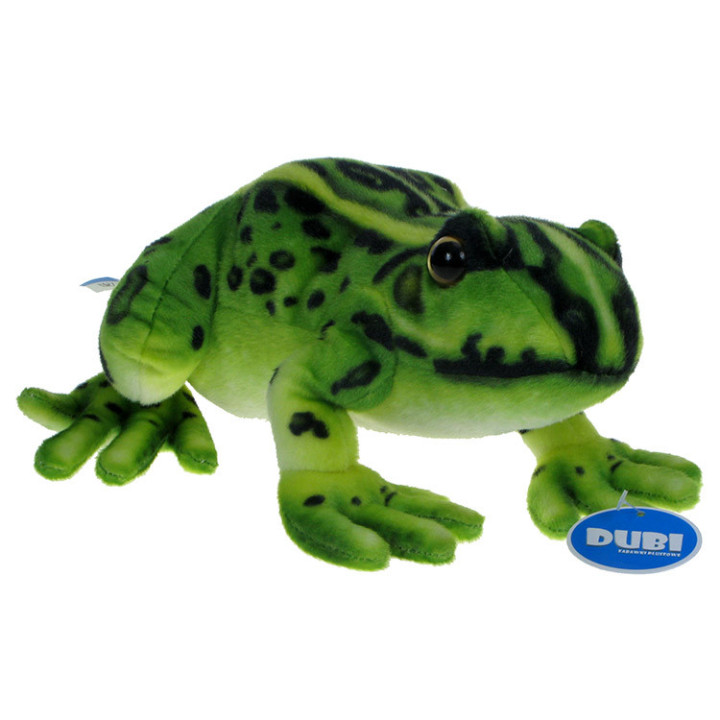 Maskotka Żaba, żabka zielona 28cm