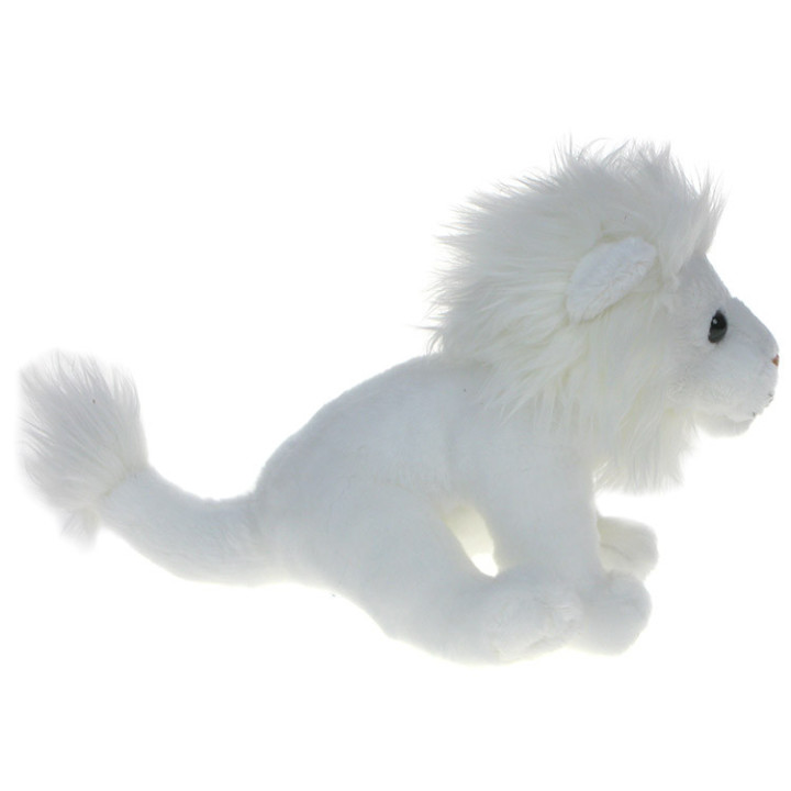 Maskotka biały Lew 18cm