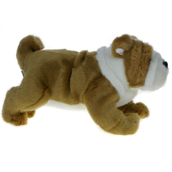 Maskotka Piesek buldog stojący 30cm