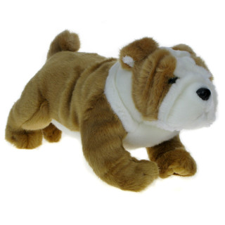 Maskotka Piesek buldog stojący 30cm