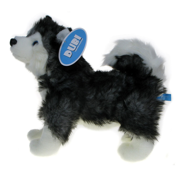 Maskotka Pies husky stojący 28/30cm