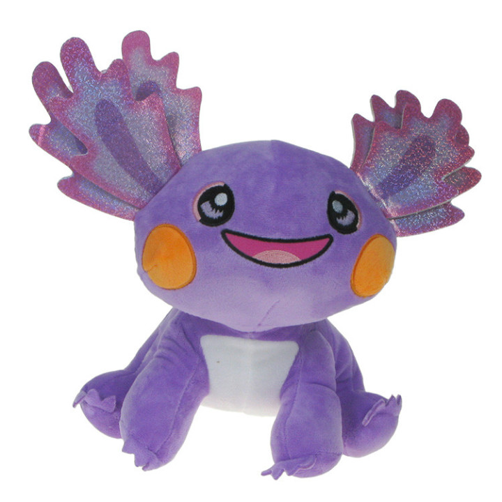 Zwierzaki cudaki: Maskotka Axolot fioletowy 30cm