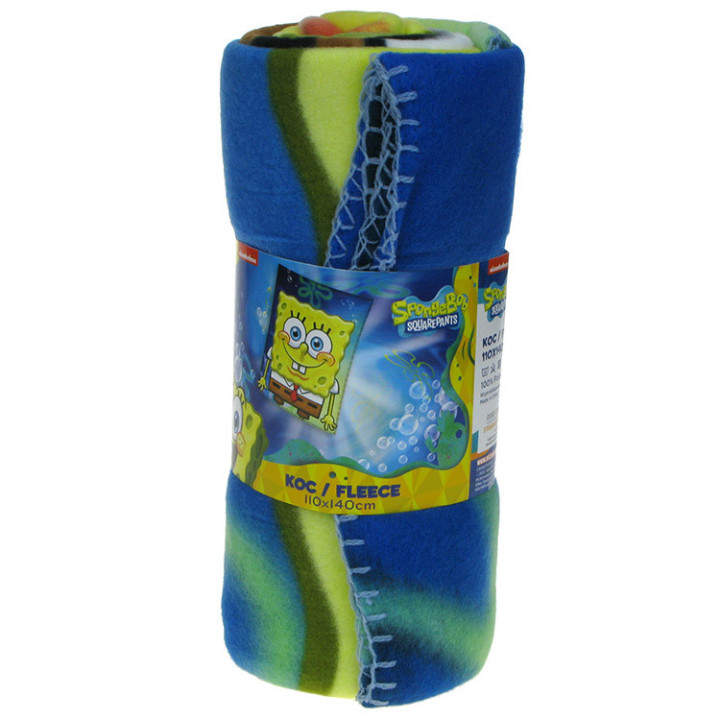 Koc polarowy Spongebob