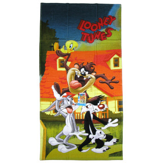 Ręcznik kąpielowy Looney Tunes (Zwariowane Melodie)