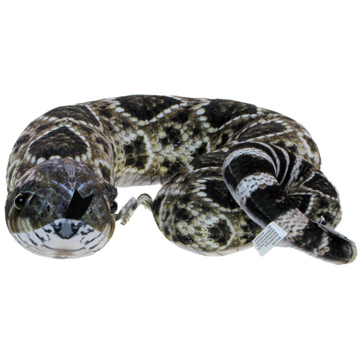Pluszowe Barwne Zoo: Maskotka - Poduszka: Wąż (grzechotnik diamnetowy)