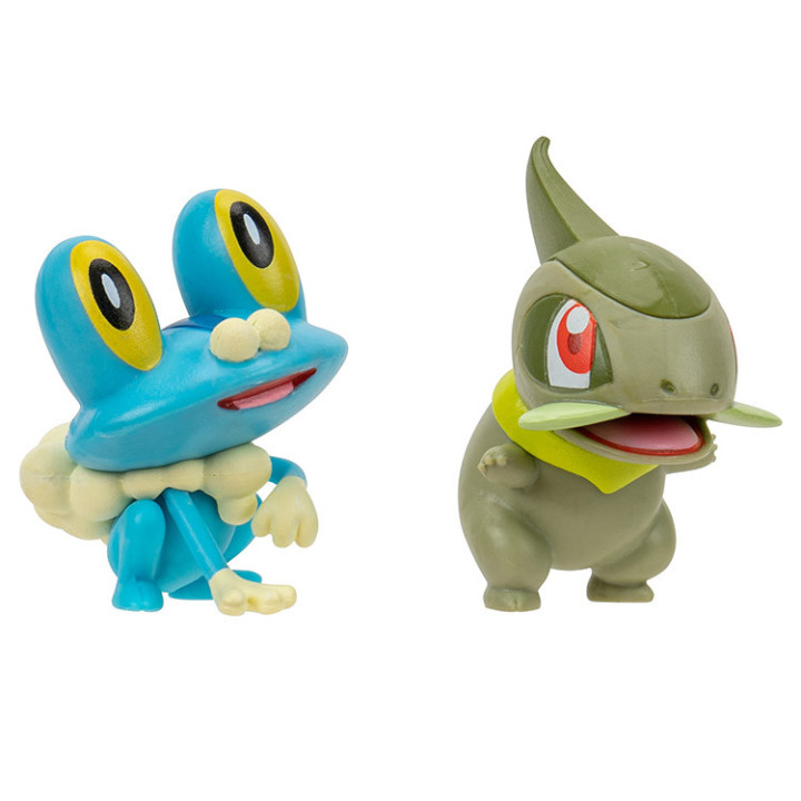 Pokemon - komplet 2 figurek - 42453 Froakie + Axew