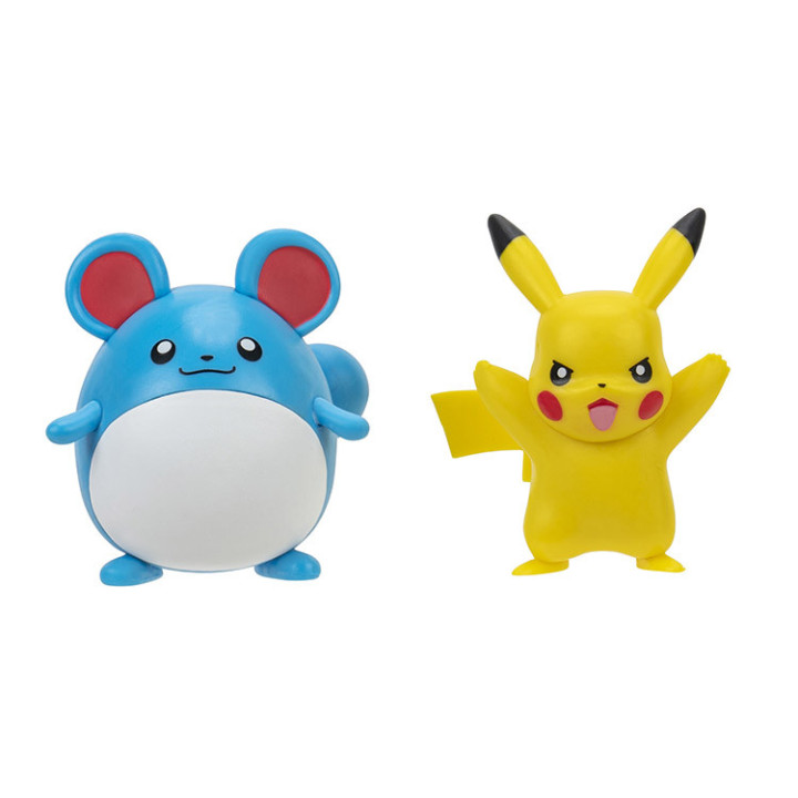 Pokemon - komplet 2 figurek - 42454 Pikachu + Marill
