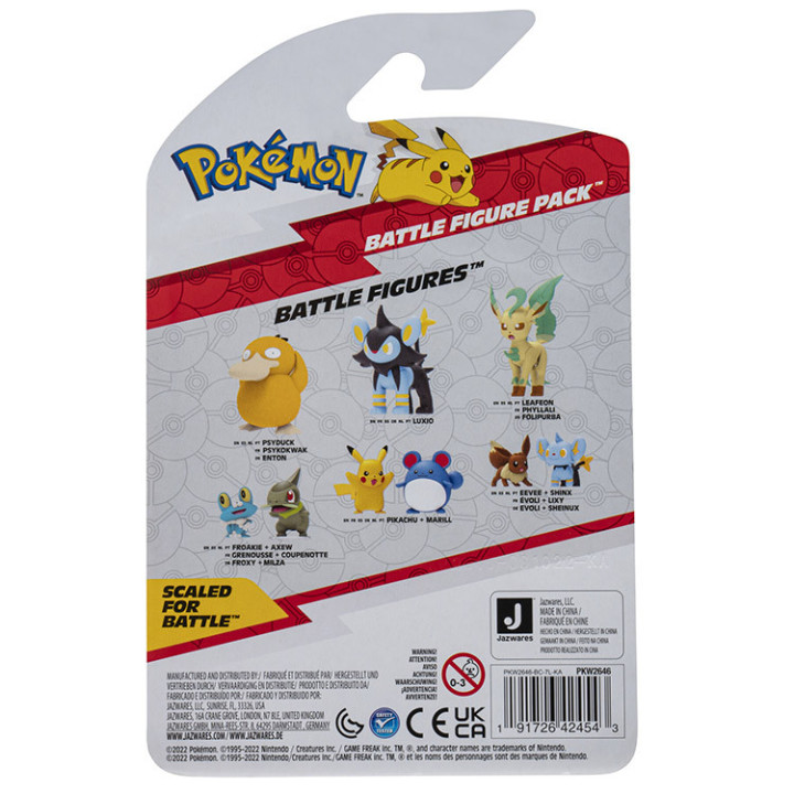 Pokemon - komplet 2 figurek - 42454 Pikachu + Marill