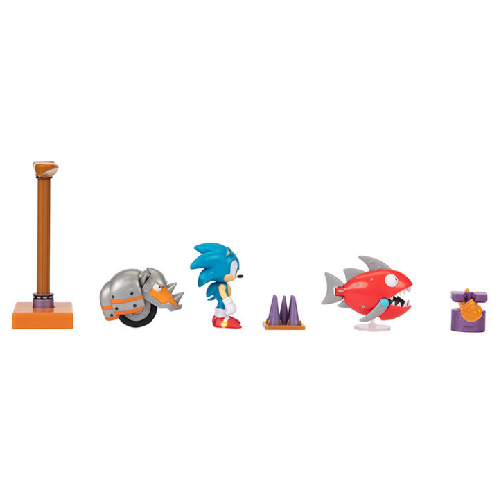 Sonic the Hedgehog - figurki Diorama Flying Battery Zone