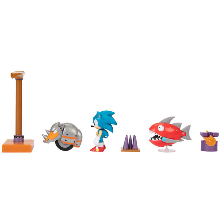 Sonic the Hedgehog - figurki Diorama Flying Battery Zone