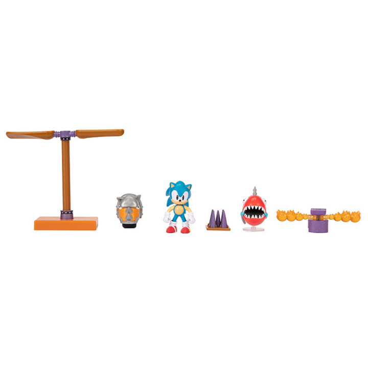 Sonic the Hedgehog - figurki Diorama Flying Battery Zone
