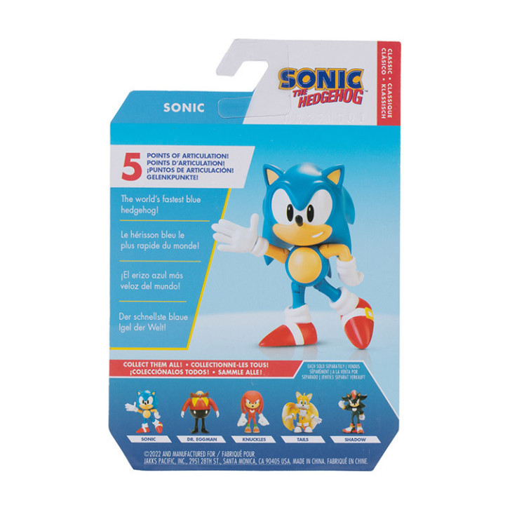 Sonic the Hedgehog - figurka Sonic 6cm