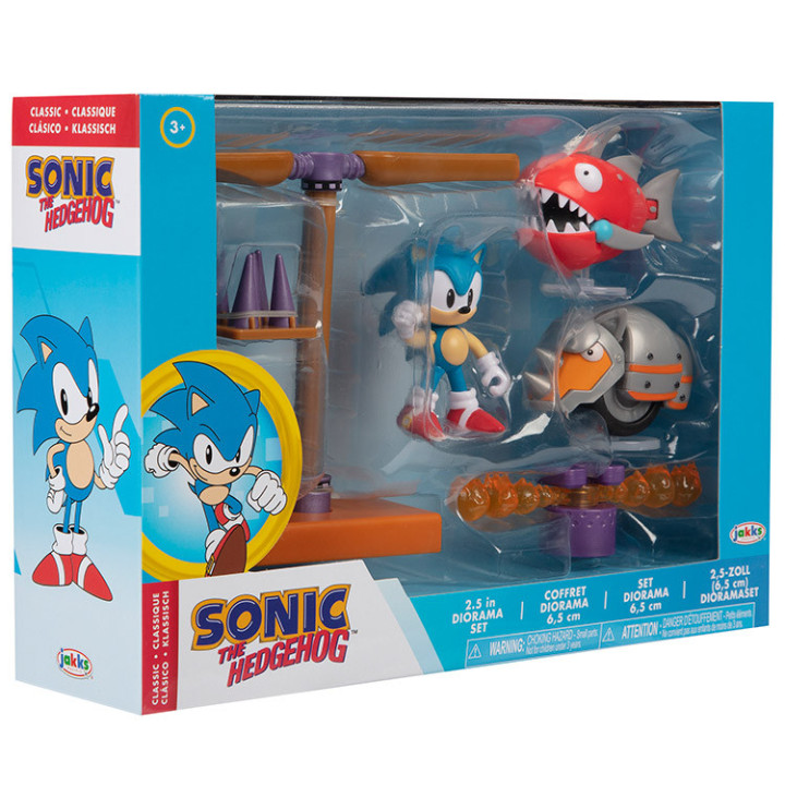 Sonic the Hedgehog - figurki Diorama Flying Battery Zone