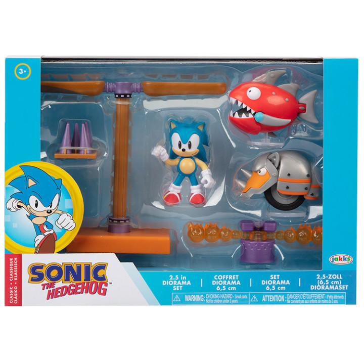 Sonic the Hedgehog - figurki Diorama Flying Battery Zone