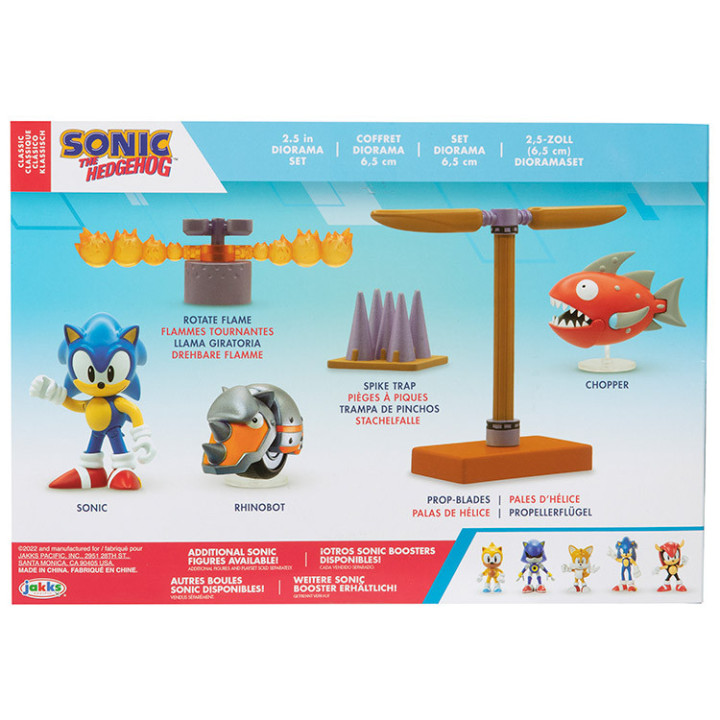 Sonic the Hedgehog - figurki Diorama Flying Battery Zone