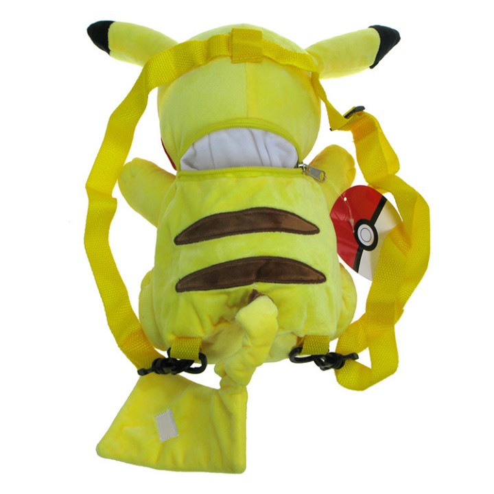 Pokemony - Pluszowy Plecaczek, miękka maskotka 2w1 - pokemon Pikachu 35cm
