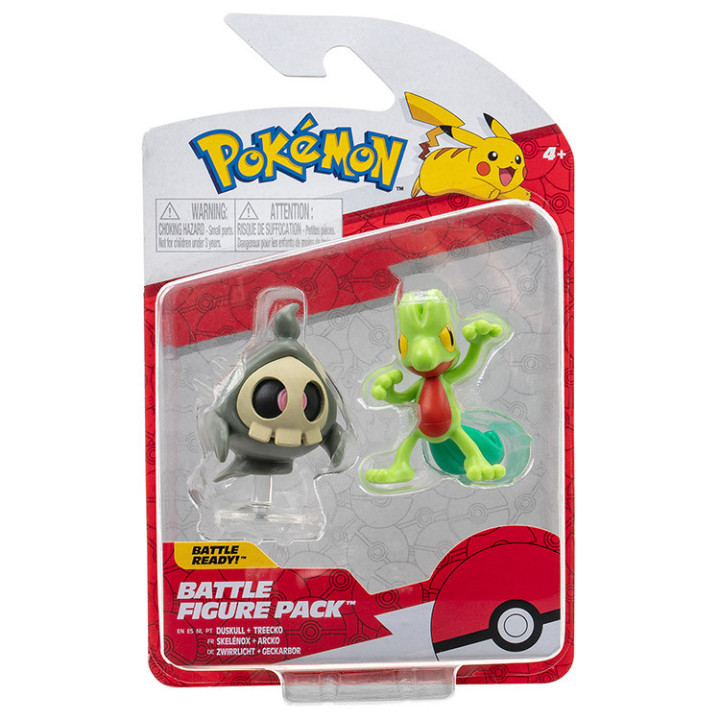 Pokemon - komplet 2 figurek - 42447 Duskull + Treecko