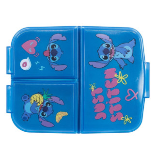 Śniadaniówka trzykomorowa Stitch