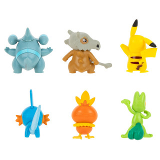 Pokemon - komplet 6 figurek - Battle figure multi pack