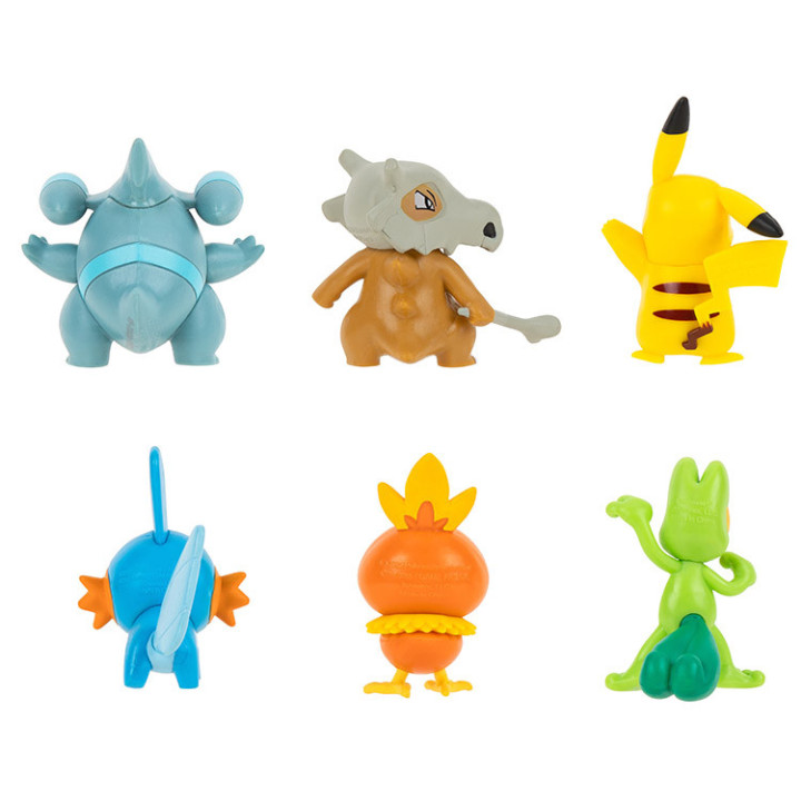 Pokemon - komplet 6 figurek - Battle figure multi pack