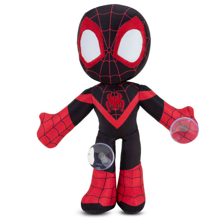 Spidey i super kumple - maskotka Spin (Miles Morales) z przyssawkami 23cm