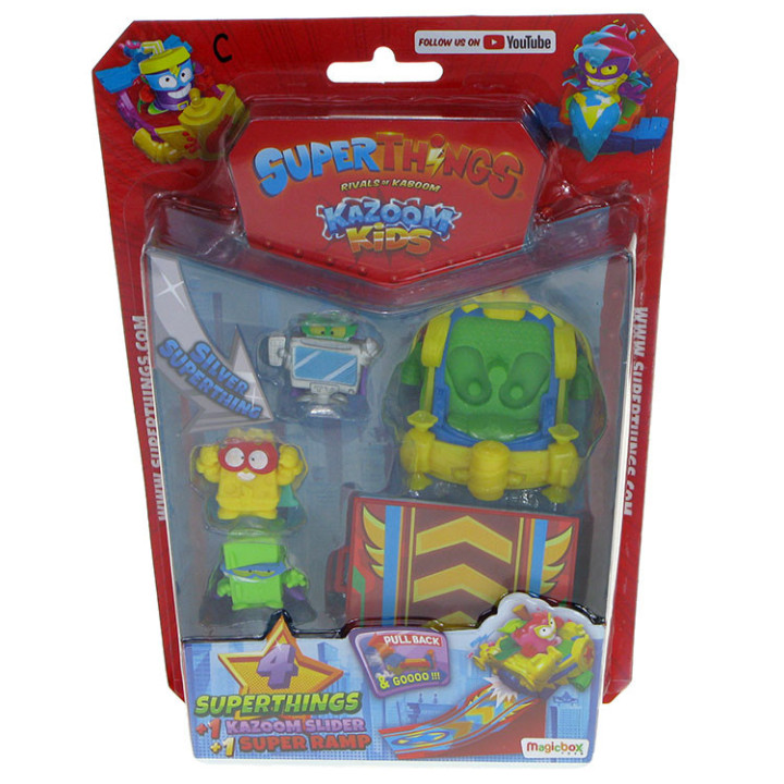 SuperThings seria 8 Kazoom Kids: Kazoom Slider +4 SuperThings - C