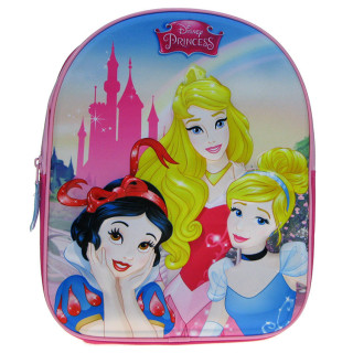 Plecak 3D Księżniczki Disney'a - Śnieżka, Kopciuszek i Aurora