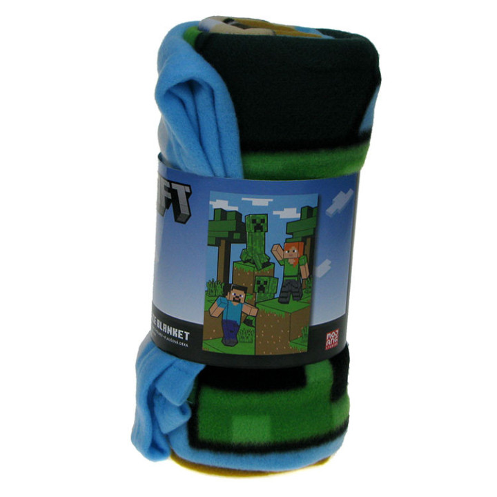 Koc polarowy Minecraft: 100cm x 150cm