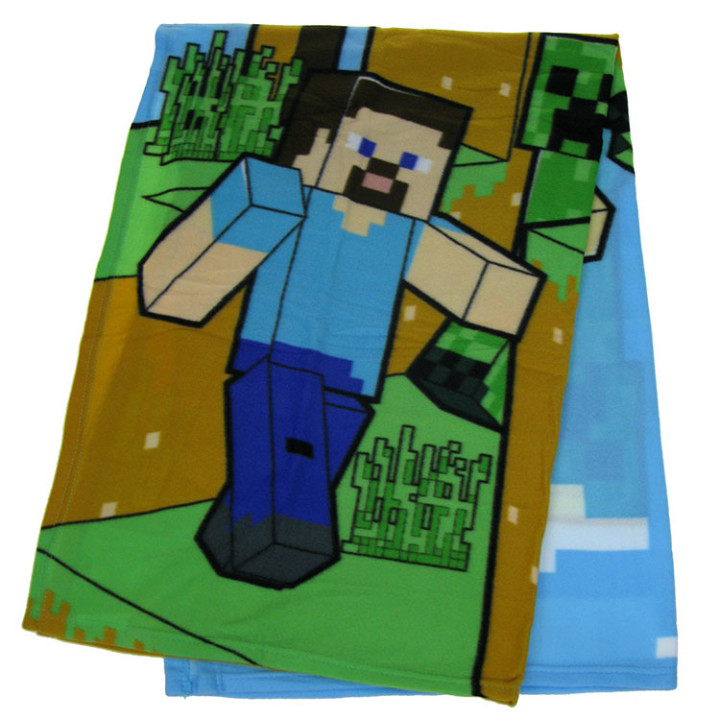 Koc polarowy Minecraft: 100cm x 150cm