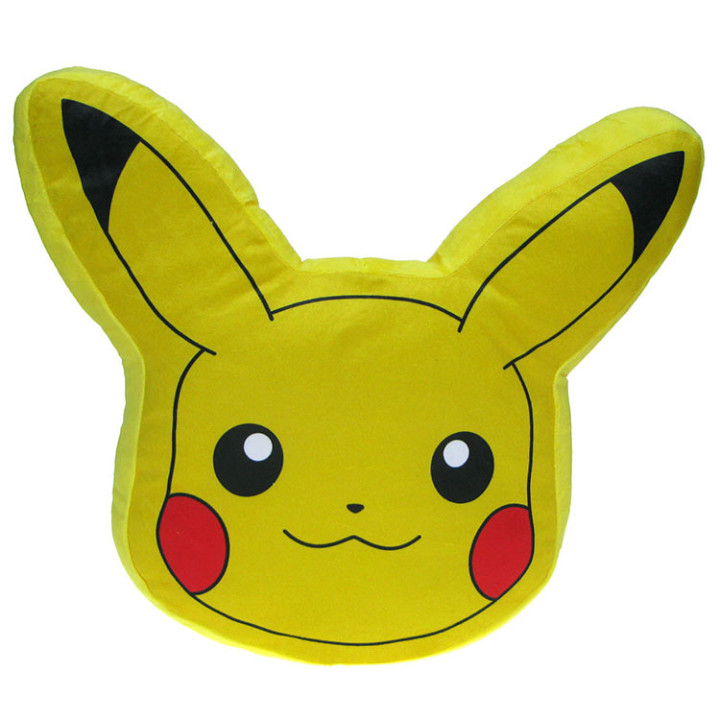 Pokemony - Poduszka pluszowa (kształtka) pokemon Pikachu
