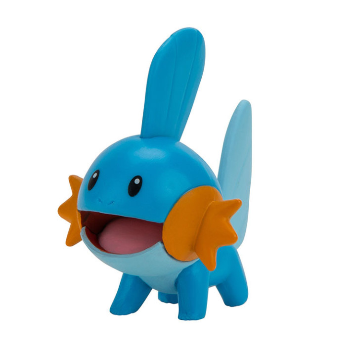 Pokemon - komplet 3 figurek - Boltund, Mudkip i Pikachu