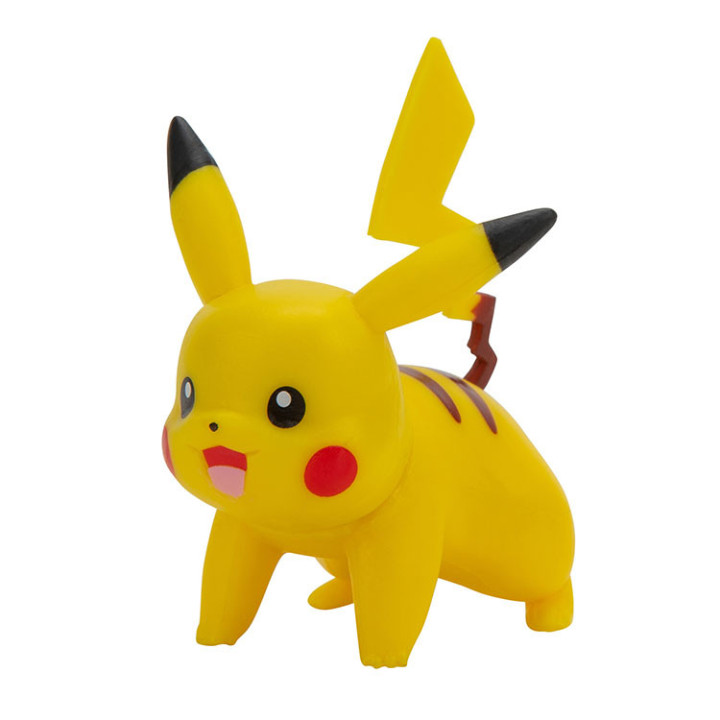 Pokemon - komplet 3 figurek - Boltund, Mudkip i Pikachu