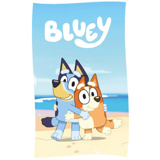 Koc polarowy Bluey (Blue) 100cm x 150cm