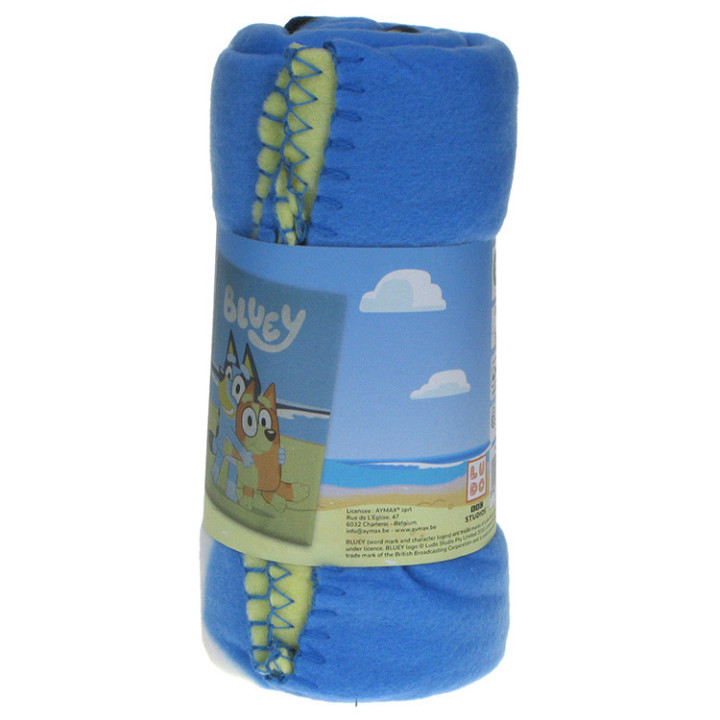 Koc polarowy Bluey (Blue) 100cm x 150cm