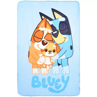 Koc polarowy Bluey (Blue) 100cm x 150cm (221849)