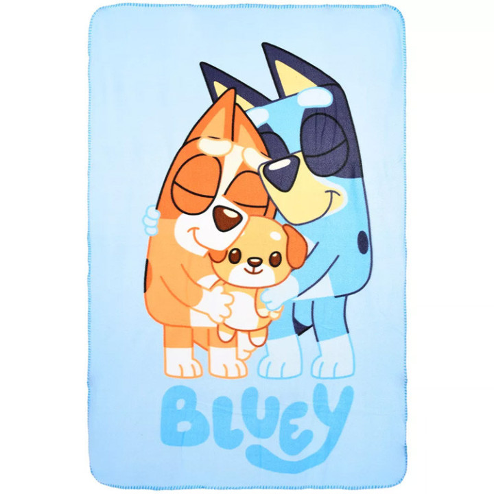 Koc polarowy Bluey (Blue) 100cm x 150cm (221849)