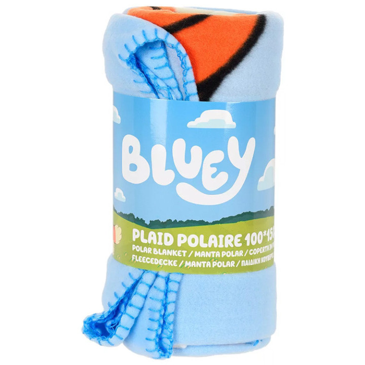 Koc polarowy Bluey (Blue) 100cm x 150cm (221849)