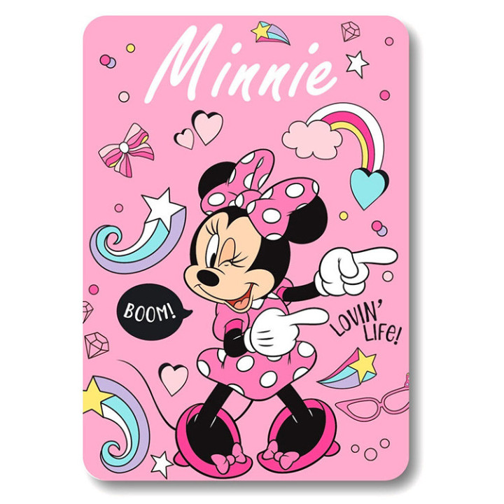 Koc polarowy Myszka Minnie