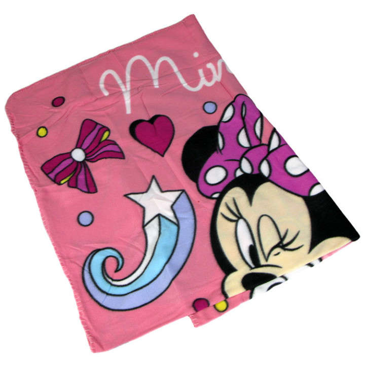 Koc polarowy Myszka Minnie