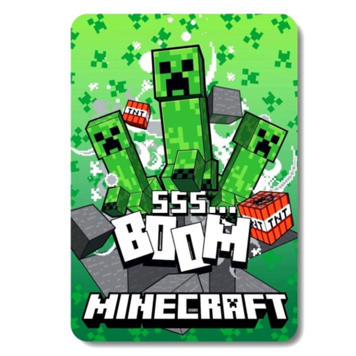 Koc polarowy Minecraft: 100cm x 140cm (352754)