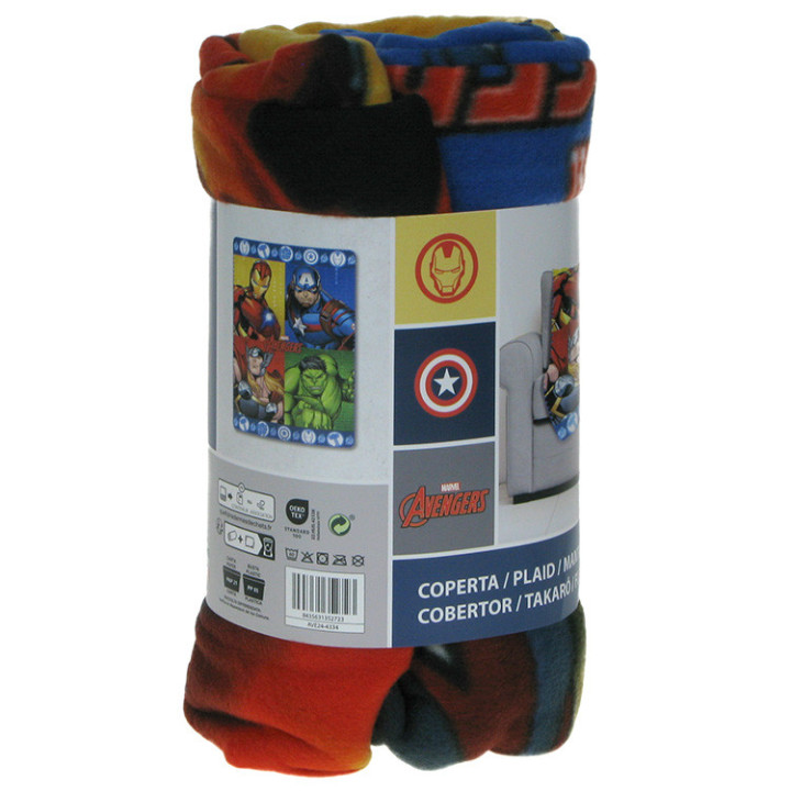 Koc polarowy Marvel Avengers