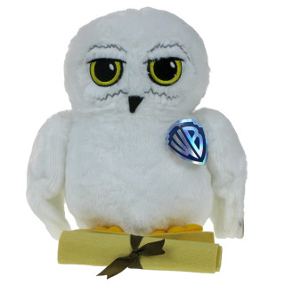 Harry Potter - maskotka sowa Hedwiga z listem z Hogwartu 26cm