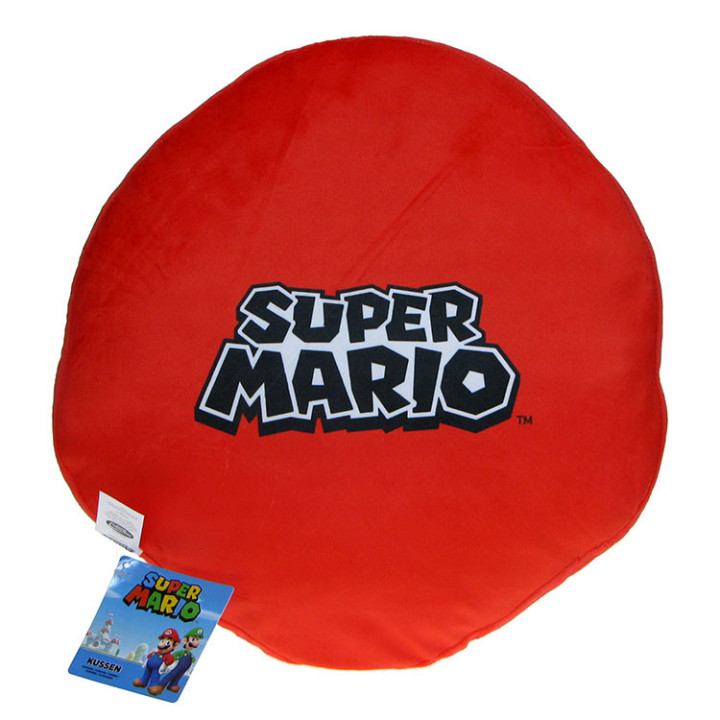 Super Mario Bros. - Poduszka pluszowa (kształtka) Mario