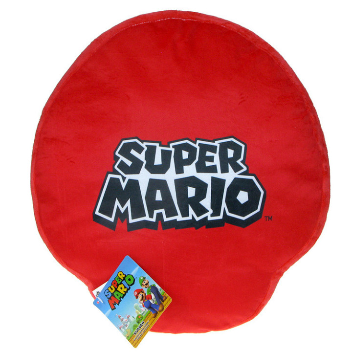 Super Mario Bros. - Poduszka pluszowa (kształtka) Toad