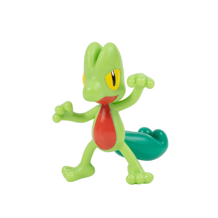 Pokemon - figurka+kula - Clip'n'go - Treecko + Poke Ball